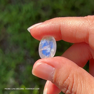 Piedra Luna Arcoiris